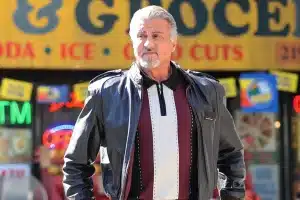 Sylvester Stallone is filming the Paramount series Tulsa King In New York City