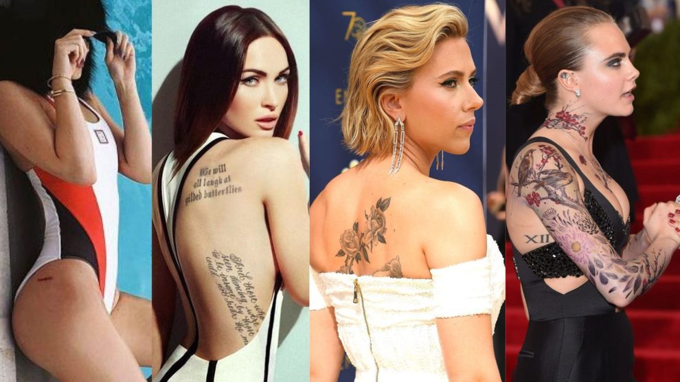Top 10 Hottest Women Celebrities Tattoos That You Might Have Never Seen