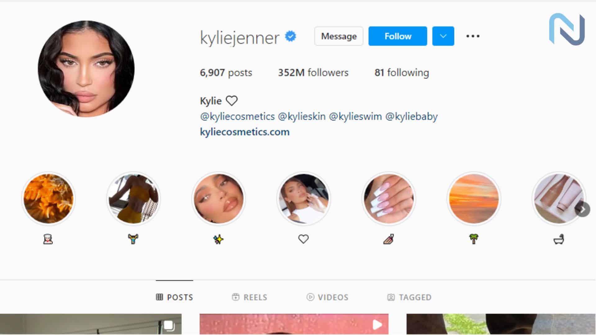 Kylie Jenner Most Followed Instagram Account