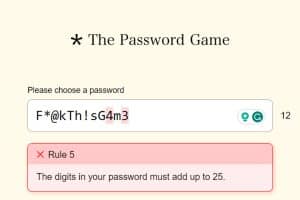 The Password Game Will Frustrate You Out of Your Mind But It’s Fun