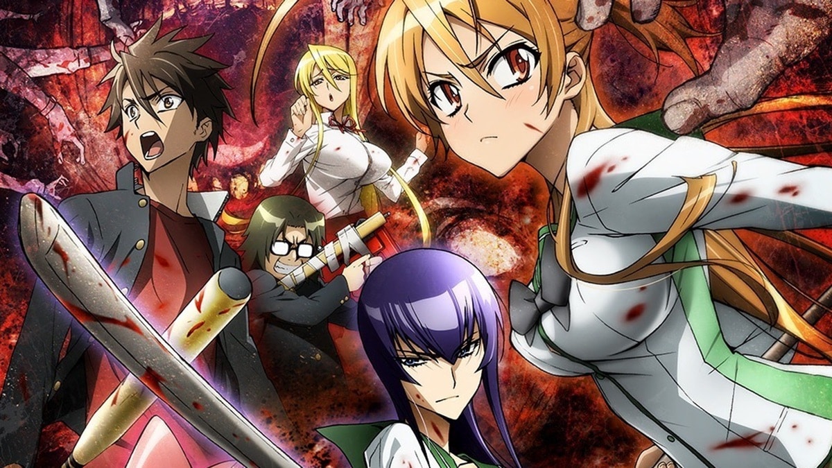 Highschool of the Dead Uncensored Anime Series