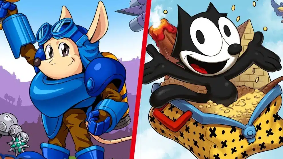 Konami and Limited Run Games to Re-Release Felix the Cat and Rocket Knight