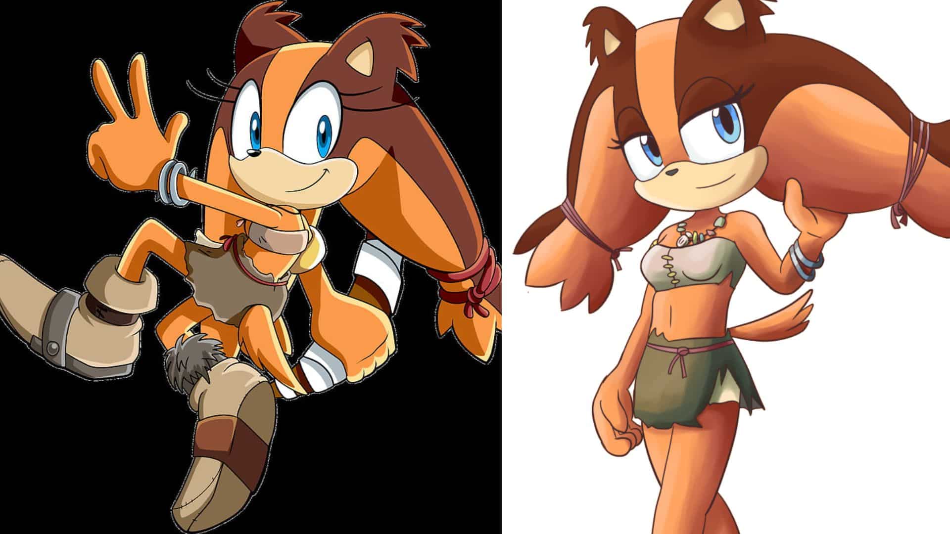 Sticks The Badger from Hottest Sonic Girls