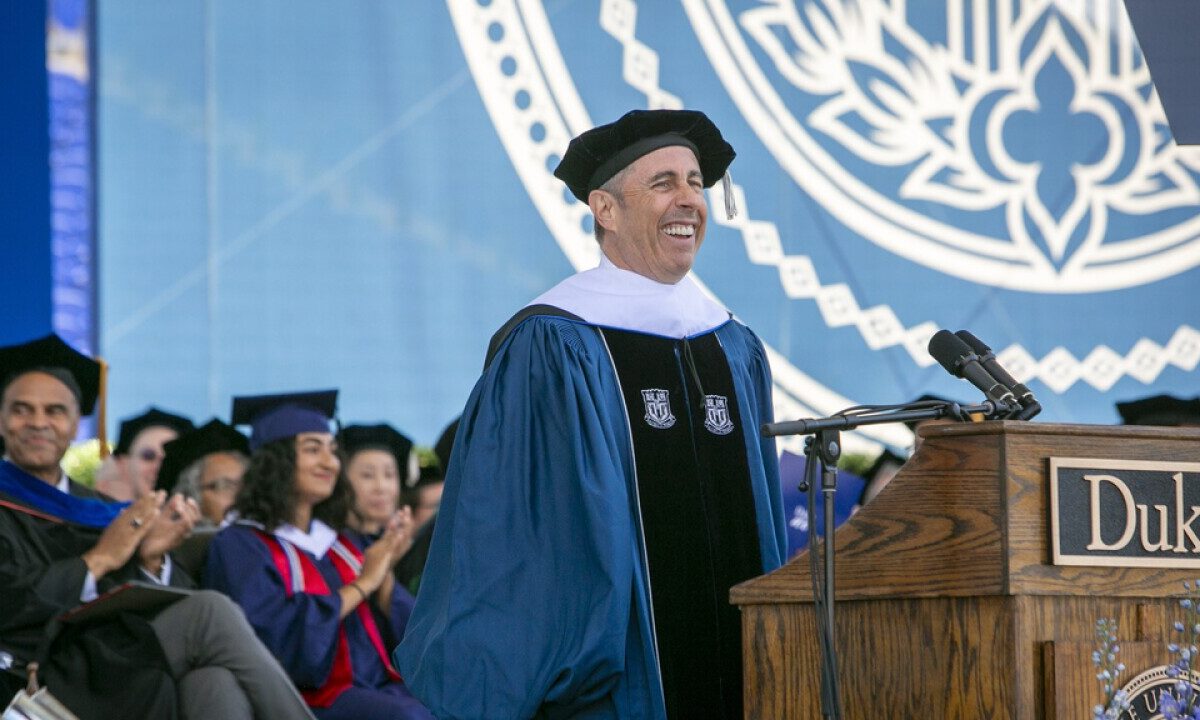 Students At Duke University Protest Over Jerry Seinfeld’s Support For Israel